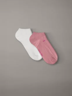 Calvin Klein 2er-Pack Rolltop-Sneaker-Socken aus weicher Baumwolle^Damen Socken & Strumpfhosen|Socken & Strumpfhosen