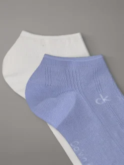 Calvin Klein 2er-Pack Rolltop-Sneaker-Socken aus weicher Baumwolle^Damen Socken & Strumpfhosen|Socken & Strumpfhosen