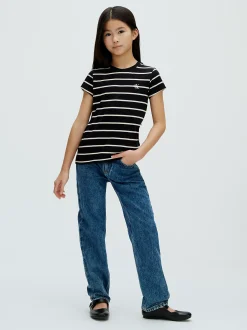 Calvin Klein 2er-Pack schmale T-Shirts^Kinder Kleidung