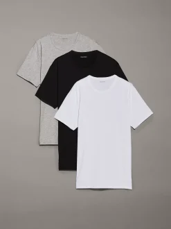 Calvin Klein 3er-Pack Schmale T-Shirts - Cotton Stretch Blend^Herren Nachtwäsche & LoungewearFrisch Eingetroffen