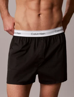 Calvin Klein 3er-Pack Slim Boxershorts - Icon Cotton Stretch^Herren Slips|Boxers