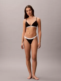 Calvin Klein 3er-Pack Slips - Cotton Stretch Rib^Damen Multipacks|Unterhosen