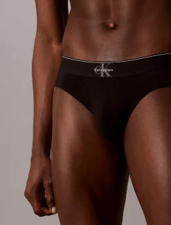 Calvin Klein 3er-Pack Slips - Graphic Monogram Cotton Stretch^Herren Slips