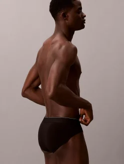 Calvin Klein 3er-Pack Slips - Graphic Monogram Cotton Stretch^Herren Slips