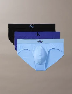 Calvin Klein 3er-Pack Slips - Graphic Monogram Cotton Stretch^Herren Slips