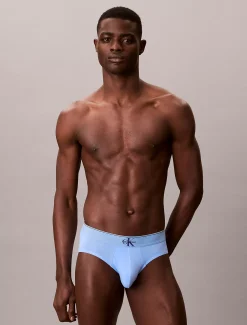 Calvin Klein 3er-Pack Slips - Graphic Monogram Cotton Stretch^Herren Slips