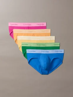 Calvin Klein 5er-Pack Slips - Icon Cotton Stretch Pride^Herren Slips