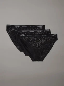 Calvin Klein 3er-Pack Slips - Icon Lace^Damen Multipacks|Unterhosen