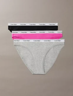 Calvin Klein 3er-Pack Slips - Icon Logo^Damen Multipacks|Unterhosen