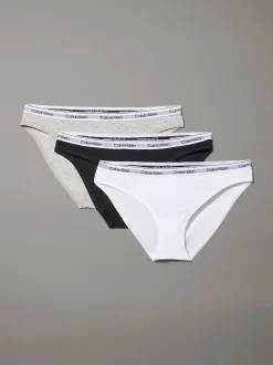 Calvin Klein 3er-Pack Slips - Icon Logo^Damen Multipacks|Unterhosen