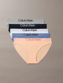 Calvin Klein 5er-Pack Slips - Maximum Cotton^Damen Multipacks|Unterhosen