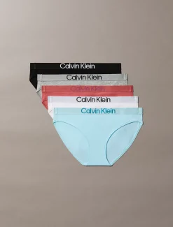 Calvin Klein 5er-Pack Slips - Maximum Cotton^Damen Multipacks|Unterhosen
