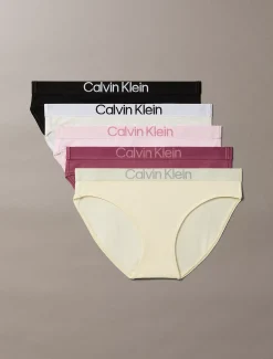Calvin Klein 5er-Pack Slips - Maximum Cotton^Damen Multipacks|Unterhosen