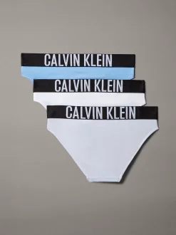 Calvin Klein 3er-Pack Slips für Mädchen – Intense Power^Kinder Unterwäsche|Unterwäsche