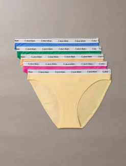 Calvin Klein 5er-Pack Slips mit niedriger Leibhöhe - Icon Logo Lace^Damen Multipacks|Unterhosen