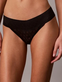 Calvin Klein 3er-Pack Slips mit niedriger Leibhöhe - Icon Logo Lace^Damen Multipacks|Unterhosen