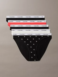 Calvin Klein 5er-Pack Slips mit niedriger Leibhöhe - Icon Logo Lace^Damen Multipacks|Unterhosen