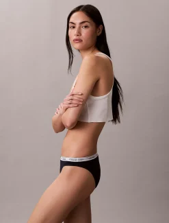 Calvin Klein 5er-Pack Slips mit niedriger Leibhöhe - Icon Logo Lace^Damen Multipacks|Unterhosen