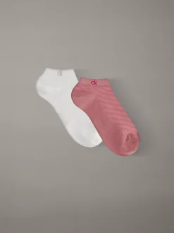 Calvin Klein 2er-Pack Sneaker-Socken aus weicher Struktur^Damen Socken & Strumpfhosen|Socken & Strumpfhosen