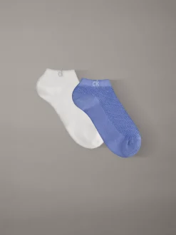 Calvin Klein 2er-Pack Sneaker-Socken aus weicher Struktur^Damen Socken & Strumpfhosen|Socken & Strumpfhosen