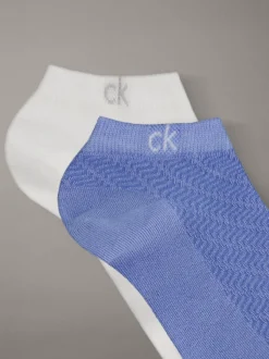 Calvin Klein 2er-Pack Sneaker-Socken aus weicher Struktur^Damen Socken & Strumpfhosen|Socken & Strumpfhosen