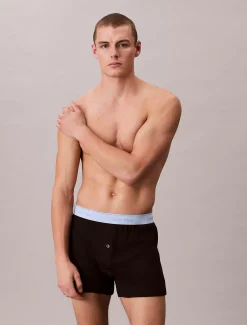 Calvin Klein 3er-Pack Strick-Boxershorts - Cotton Classics^Herren Slips|Boxers