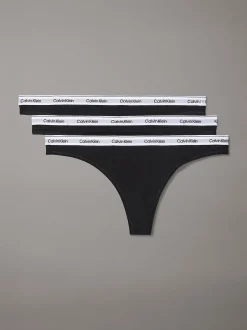 Calvin Klein 3er-Pack Strings - Icon Logo^Damen Multipacks|Unterhosen