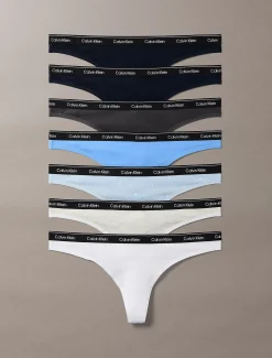 Calvin Klein 7er-Pack Strings - Icon Logo^Damen Multipacks|Unterhosen