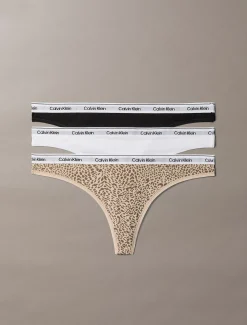 Calvin Klein 3er-Pack Strings - Icon Logo^Damen Multipacks|Unterhosen