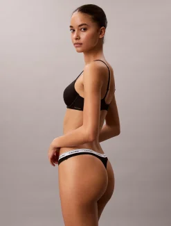 Calvin Klein 3er-Pack Strings - Icon Logo^Damen Multipacks|Unterhosen