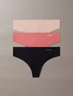 Calvin Klein 3er-Pack Strings - Invisibles^Damen Multipacks|Unterhosen