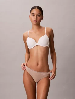 Calvin Klein 3er-Pack Strings - Micro Stretch with Lace^Damen Multipacks|Unterhosen