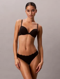 Calvin Klein 3er-Pack Strings - Micro Stretch with Lace^Damen Multipacks|Unterhosen