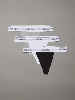 Calvin Klein 3er-Pack Strings - Modern Cotton^Herren Jockstraps & Tangas