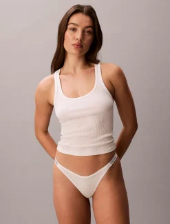 Calvin Klein 3er-Pack tiefsitzende Strings - Icon Logo^Damen Multipacks|Unterhosen