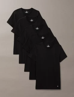 Calvin Klein 5er-Pack T-Shirts - Cotton Classics^Herren Nachtwäsche & LoungewearFrisch Eingetroffen