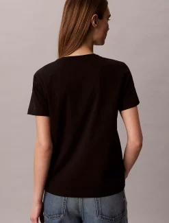 Calvin Klein 2er-Pack T-Shirts aus Baumwolle mit Monogramm^Damen T-shirts & Tops