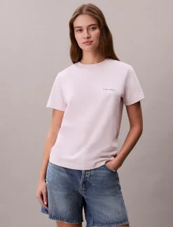 Calvin Klein 2er-Pack T-Shirts aus Baumwolle mit Monogramm^Damen T-shirts & Tops