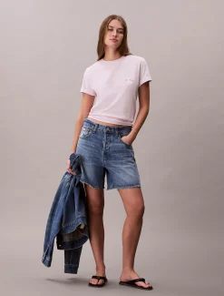 Calvin Klein 2er-Pack T-Shirts aus Baumwolle mit Monogramm^Damen T-shirts & Tops