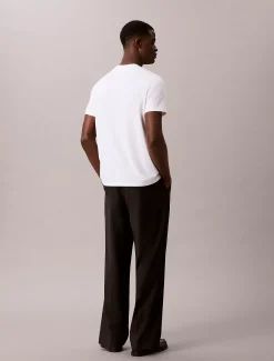 Calvin Klein Essential-Logo-T-Shirt aus Baumwolle^Herren T-shirts