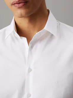 Calvin Klein Extra schmales Anzughemd aus Popeline^Herren Anzüge|Hemden & Poloshirts