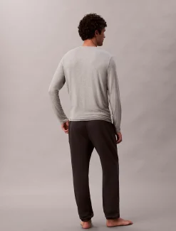 Calvin Klein Extrem weiches Henley-Lounge-Top aus Modal^Herren Nachtwäsche & LoungewearFrisch Eingetroffen