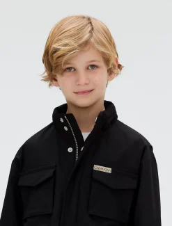 Calvin Klein Feldjacke aus schnell trocknendem Strick^Kinder Jacken & MäntelFrisch Eingetroffen|Kleidung