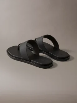 Calvin Klein Finni - Flache Jelly-Zehentrenner-Sandalen^Damen Slippers|SandalenFrisch Eingetroffen