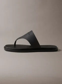 Calvin Klein Finni - Flache Jelly-Zehentrenner-Sandalen^Damen Slippers|SandalenFrisch Eingetroffen