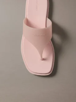 Calvin Klein Finni - Flache Jelly-Zehentrenner-Sandalen^Damen Slippers|SandalenFrisch Eingetroffen