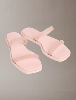 Calvin Klein Finni - Jelly-Sandalen mit doppeltem Riemen^Damen Slippers|SandalenFrisch Eingetroffen