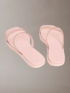 Calvin Klein Finni - Jelly-Sandalen mit doppeltem Riemen^Damen Slippers|SandalenFrisch Eingetroffen