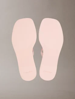 Calvin Klein Finni - Jelly-Sandalen mit doppeltem Riemen^Damen Slippers|SandalenFrisch Eingetroffen