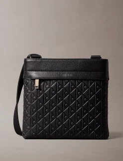Calvin Klein Flat Pack mit Emblem-Logo-Prägung^Herren Umhängetaschen & Schultertaschen|Taschen